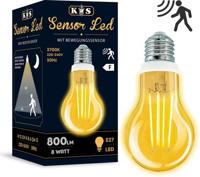 Led bewegings sensor E27 8watt - Ks verlichting