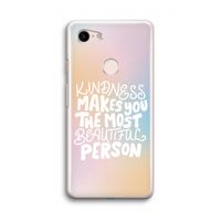 The prettiest: Google Pixel 3 Transparant Hoesje