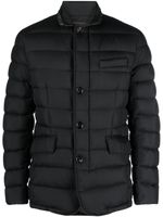 Moorer veste Zayn à design matelassé - Noir