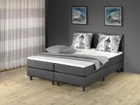2dekans Boxspring Basic 140 x 200 Skaileer Zwart - (Diverse schade - Niet meer in originele verpakking)
