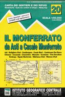 Wandelkaart 20 Il Monferrato da Asti a Casale Monferrato | IGC - Istit - thumbnail