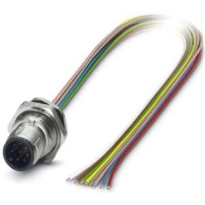 Phoenix Contact 1419700 Sensor/actuator inbouwconnector M12 Aantal polen (sensoren): 12 Stekker, inbouw 0.50 m 1 stuk(s)