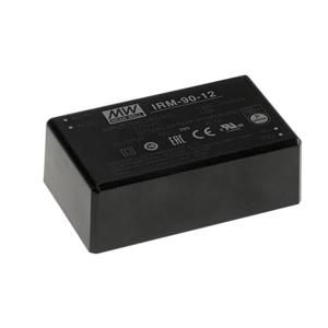 Mean Well IRM-90-24 AC/DC-netvoedingsmodule gesloten 24 V/DC 3.75 A 99 W