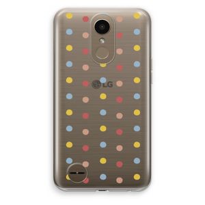 Bollen: LG K10 (2017) Transparant Hoesje