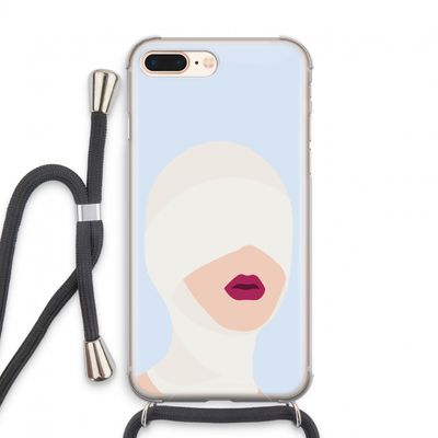 Incognito: iPhone 7 PLUS Transparant Hoesje met koord