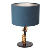 Anne Lighting Animaux tafellamp blauw metaal 40 cm hoog - thumbnail