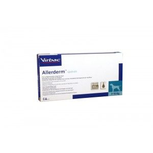 Virbac Allerderm Spot-on voor honden vanaf 10 kg 6 pipetten