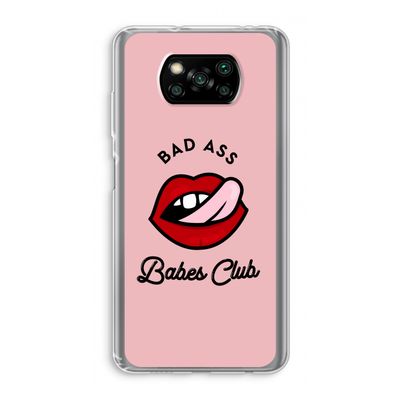 Badass Babes Club: Xiaomi Poco X3 NFC Transparant Hoesje