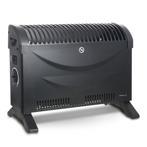 Emerio CH-128215.4 electrische verwarming Binnen Zwart 2000 W Convector elektrisch verwarmingstoestel