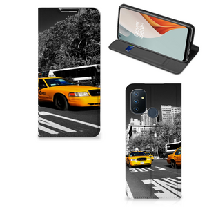 OnePlus Nord N100 Book Cover New York Taxi