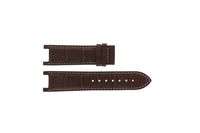 Horlogeband Guess GC41501G / 145003G1 / I50001G1 Leder Donkerbruin 12.8mm - thumbnail