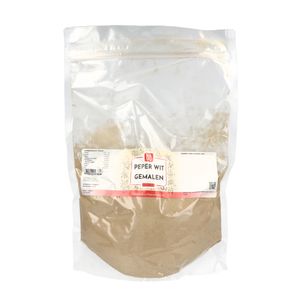 Peper Wit Gemalen - 1 KG Grootverpakking