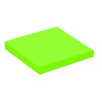 Memoblok quantore 76x76mm neon groen | 6 stuks