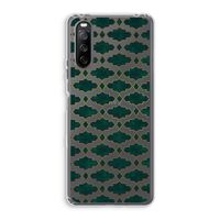 Moroccan tiles: Sony Xperia 10 III Transparant Hoesje
