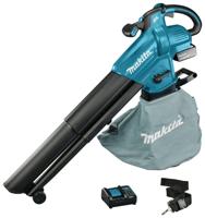 Makita DUB187T001 | LXT 18 V Bladblazer/-zuiger | 5,0 Ah (1 st) | lader (DC18WC) - DUB187T001