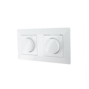 Oslo dubbele LED dimmer combinatie compleet