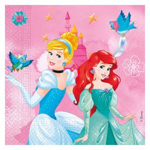 Globos Papieren servetten fsc disney prinses live your story, 20st.