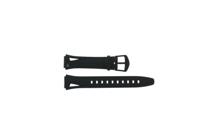 Horlogeband Casio STR-300C-1V Kunststof/Plastic Zwart 16mm