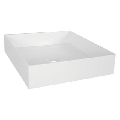 Differnz Jura waskom polybeton | wit | 42 x 42 x 10 cm