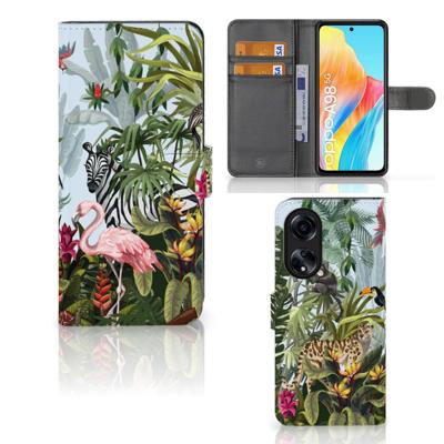 Telefoonhoesje | Met pasjeshouder | voor OPPO A98 5G Jungle
