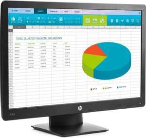 HP ProDisplay P203 50,8 cm (20") 1600 x 900 Pixels HD+ LED Zwart