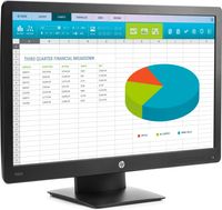 HP ProDisplay P203 50,8 cm (20") 1600 x 900 Pixels HD+ LED Zwart - thumbnail