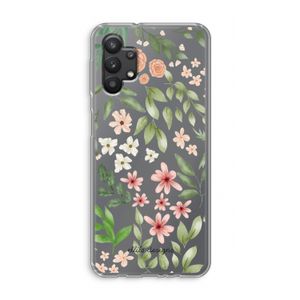 Botanical sweet flower heaven: Samsung Galaxy A32 5G Transparant Hoesje