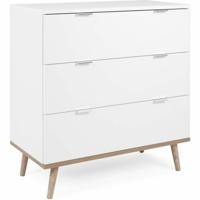 Ladekast Scandinavian Wit 79,8 x 40 x 86,5 cm