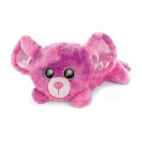 Nici glubschis pluchen knuffel liggende muis maisie, 25cm