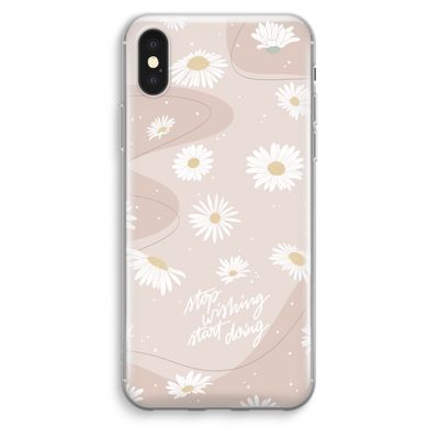 Daydreaming becomes reality: iPhone XS Max Transparant Hoesje