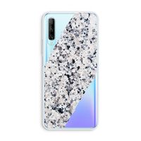 Gespikkelde marmer: Huawei P Smart Pro Transparant Hoesje