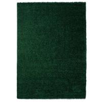 Tapeso Hoogpolig vloerkleed shaggy Trend effen - jade - 120x170 cm