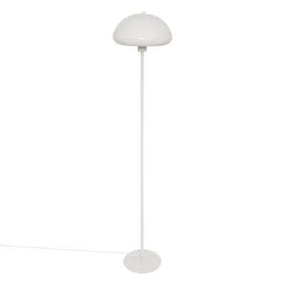 Atmosphera Vloerlamp Savio - metaal - wit - H140 cm - Leeslamp - Designlamp - statief lamp