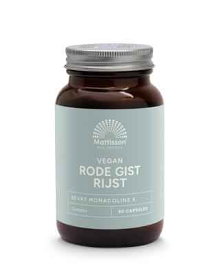 Mattisson Rode gist rijst complex 90 Vegetarische capsules