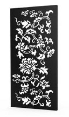 Gerofence Aluminium Alu Floral Schutting Lengte: 1000 Breedte: 5 Hoogte: 1800 - Geroba
