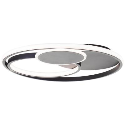 Brilliant Dimbare plafondlampRunda zwart - G99371/76