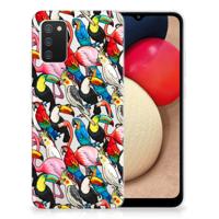 Samsung Galaxy A02s | TPU Hoesje | Birds