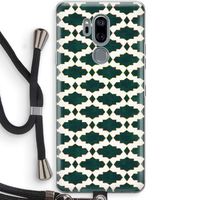 Moroccan tiles: LG G7 Thinq Transparant Hoesje met koord