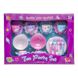 Bont plastic mini thee servies set compleet   -