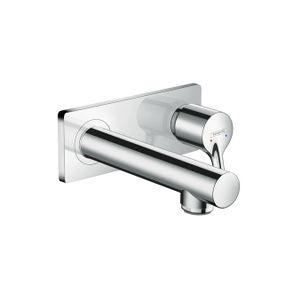 Hansgrohe Talis S inbouw wastafelkraan met 16.5cm uitloop afbouwdeel chroom