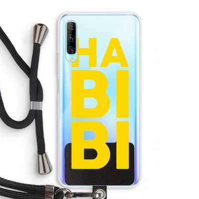 Habibi Majorelle : Huawei P Smart Pro Transparant Hoesje met koord
