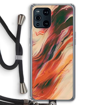 Forgotten Lands: Oppo Find X3 Pro Transparant Hoesje met koord