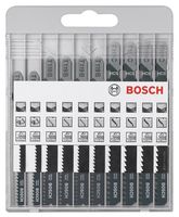 Bosch Accessoires X-Pro Decoupeerzaagbladenset | Basic voor hout | 10-Delig | 2607010629 - 2607010629