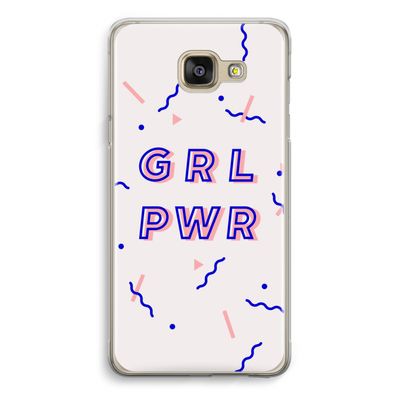 GRL PWR: Samsung Galaxy A5 (2016) Transparant Hoesje