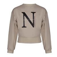 KIEstone winter sweater meisjes - zand - Marieke