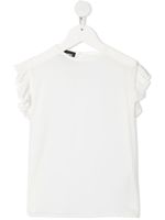 DSQUARED2 KIDS blouse à volants - Blanc