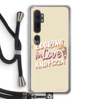 Pizza is the answer: Xiaomi Mi Note 10 Pro Transparant Hoesje met koord