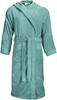 The One Towelling TH1095 Bathrobe Hooded - Petrol - L/XL