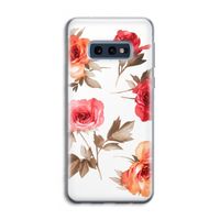 Roosjes: Samsung Galaxy S10e Transparant Hoesje