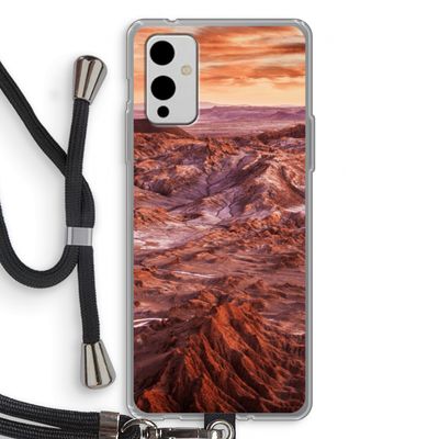 Mars: OnePlus 9 Transparant Hoesje met koord